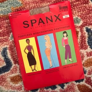 NWT Spanx footless bodyshaping pantyhose size C